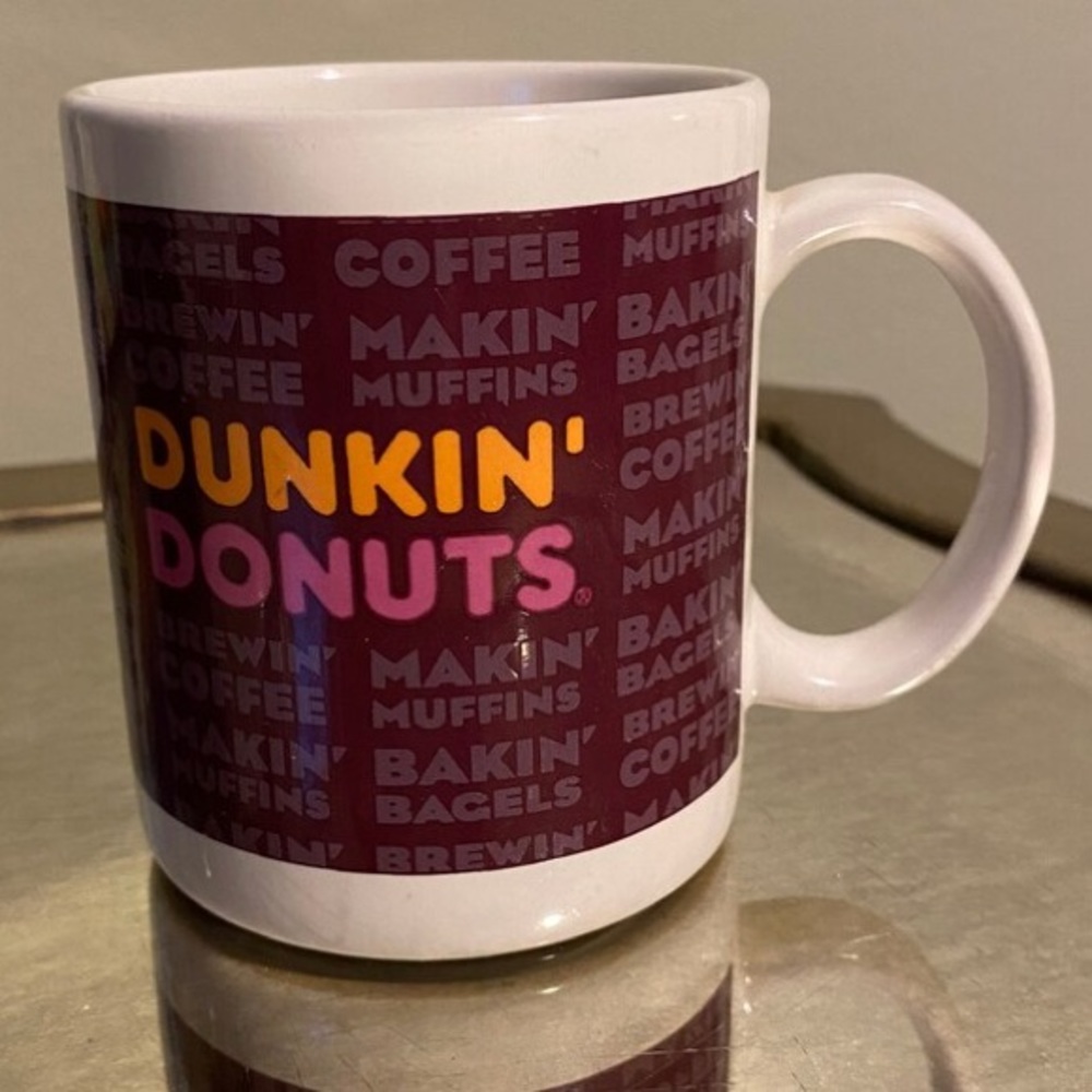 Dunkin Donuts ceramic coffee mug. Vintage